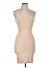 Assets Solid Tan Cocktail Dress Size L - photo 1