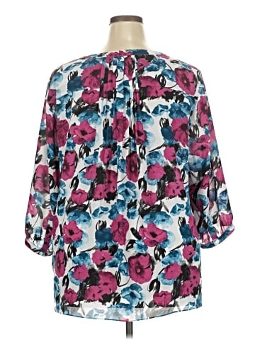 Not Your Daughter's Jeans 3/4 Sleeve Blouse (view 2)
