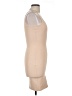 Assets Solid Tan Cocktail Dress Size L - photo 4