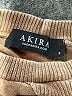 Akira 100% Cotton Tan Cardigan Size S - photo 7