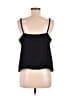 St. John 100% Polyester Black Sleeveless Top Size 10 - photo 2