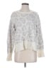 Splendid Animal Print Silver Pullover Sweater Size S - photo 1