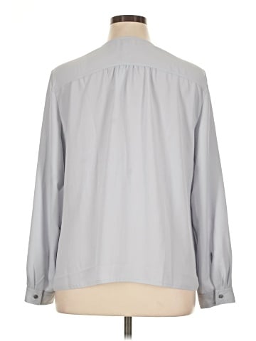 Ann Taylor LOFT Outlet Long Sleeve Blouse (view 2)