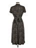 Style&Co Animal Print Gray Casual Dress Size M - photo 2