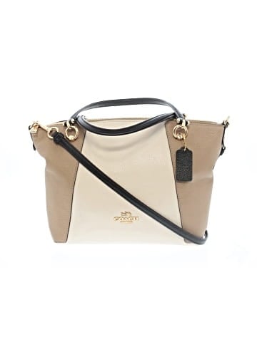 Coach Factory Leather Satchel (view 1)