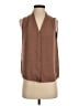 Babaton Brown Sleeveless Blouse Size XS - photo 1