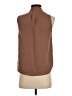 Babaton Brown Sleeveless Blouse Size XS - photo 2