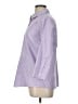 L.L.Bean 100% Cotton Stripes Purple 3/4 Sleeve Button-Down Shirt Size L - photo 5