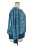 MICHAEL Michael Kors 100% Polyester Blue Long Sleeve Henley Size 3X - photo 4
