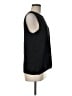 Quince Black Sleeveless Silk Top Size M - photo 4
