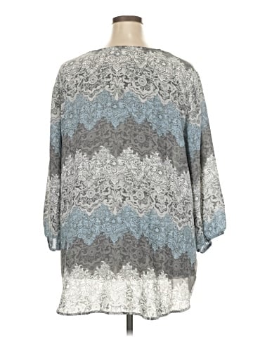 Cato 3/4 Sleeve Blouse (view 2)