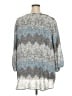 Cato 100% Polyester Gray 3/4 Sleeve Blouse Size 26 - 28 - photo 2