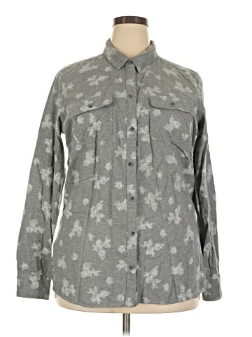 Eddie Bauer Long Sleeve Button-Down Shirt (view 1)