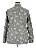 Eddie Bauer 100% Cotton Print Gray Long Sleeve Button-Down Shirt Size 2X - photo 2