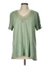 Chico's Green Short Sleeve Top Size L - photo 1