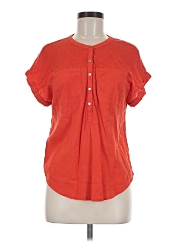 Lucky Brand Short Sleeve Blouse (view 1)