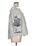 Chico's 100% Cotton Silver 3/4 Sleeve Blouse Size Lg (2) - photo 4