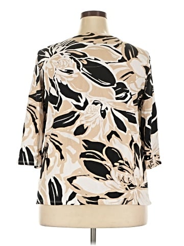 Alfred Dunner 3/4 Sleeve Blouse (view 2)