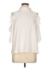 Topshop 100% Polyester Ivory Sleeveless Blouse Size 10 - photo 1