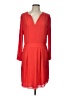 BCBGMAXAZRIA 100% Polyester Solid Red Cocktail Dress Size L - photo 1