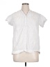 Woolrich 100% Cotton White Short Sleeve Blouse Size XL - photo 1
