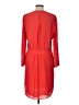 BCBGMAXAZRIA 100% Polyester Solid Red Cocktail Dress Size L - photo 2