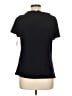 Talbots 100% Pima Cotton Black Short Sleeve Top Size Lg Petite - photo 2