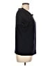 Talbots 100% Pima Cotton Black Short Sleeve Top Size Lg Petite - photo 4