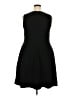 Talbots 100% Polyester Solid Black Cocktail Dress Size 20 - photo 2