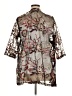 Catherines 100% Nylon Brown Kimono Size 1X - photo 2