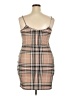 rue21 Plaid Tan Casual Dress Size 2X - photo 2