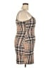rue21 Plaid Tan Casual Dress Size 2X - photo 4