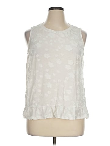 MICHAEL Michael Kors Sleeveless Blouse (view 1)