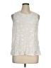MICHAEL Michael Kors Ivory Sleeveless Blouse Size XL - photo 1