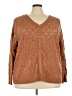 Maurices Brown Pullover Sweater Size 3X - photo 1