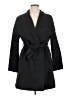 MICHAEL Michael Kors Gray Black Wool Coat Size 14 - photo 1