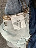 a.n.a. A New Approach Solid Blue Jeans Size 28 - photo 8