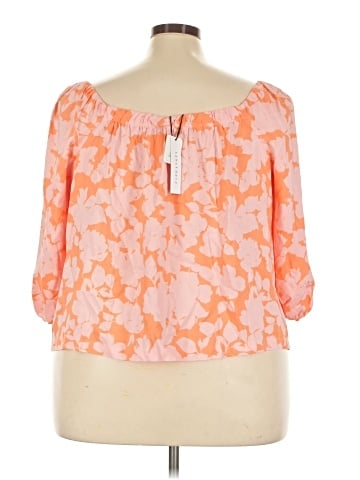 Sanctuary 3/4 Sleeve Blouse (view 2)