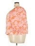Sanctuary 100% Rayon Orange 3/4 Sleeve Blouse Size 3X - photo 5