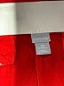 Chico's 100% Cotton Red Track Pants Size XL - photo 7