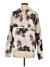 Thread & Supply 100% Polyester Floral Ivory Windbreaker Size M - photo 1