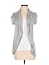 Wet Seal 100% Rayon Gray Vest Size S - photo 1