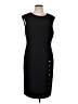 Kasper Solid Black Casual Dress Size 12 - photo 1