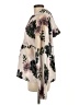 Thread & Supply 100% Polyester Floral Ivory Windbreaker Size M - photo 5