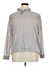 Weatherproof 100% Polyester Silver Long Sleeve Top Size XL - photo 1