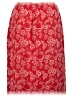 Judith Hart 100% Polyester Paisley Red Casual Skirt Size 12 - photo 2