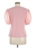 By Design Pink Short Sleeve Top Size M - photo 2