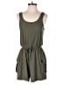 Derek Heart Solid Green Romper Size M - photo 1