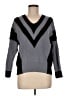 T Tahari Chevron-herringbone Gray Pullover Sweater Size M - photo 1