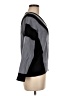 T Tahari Chevron-herringbone Gray Pullover Sweater Size M - photo 4